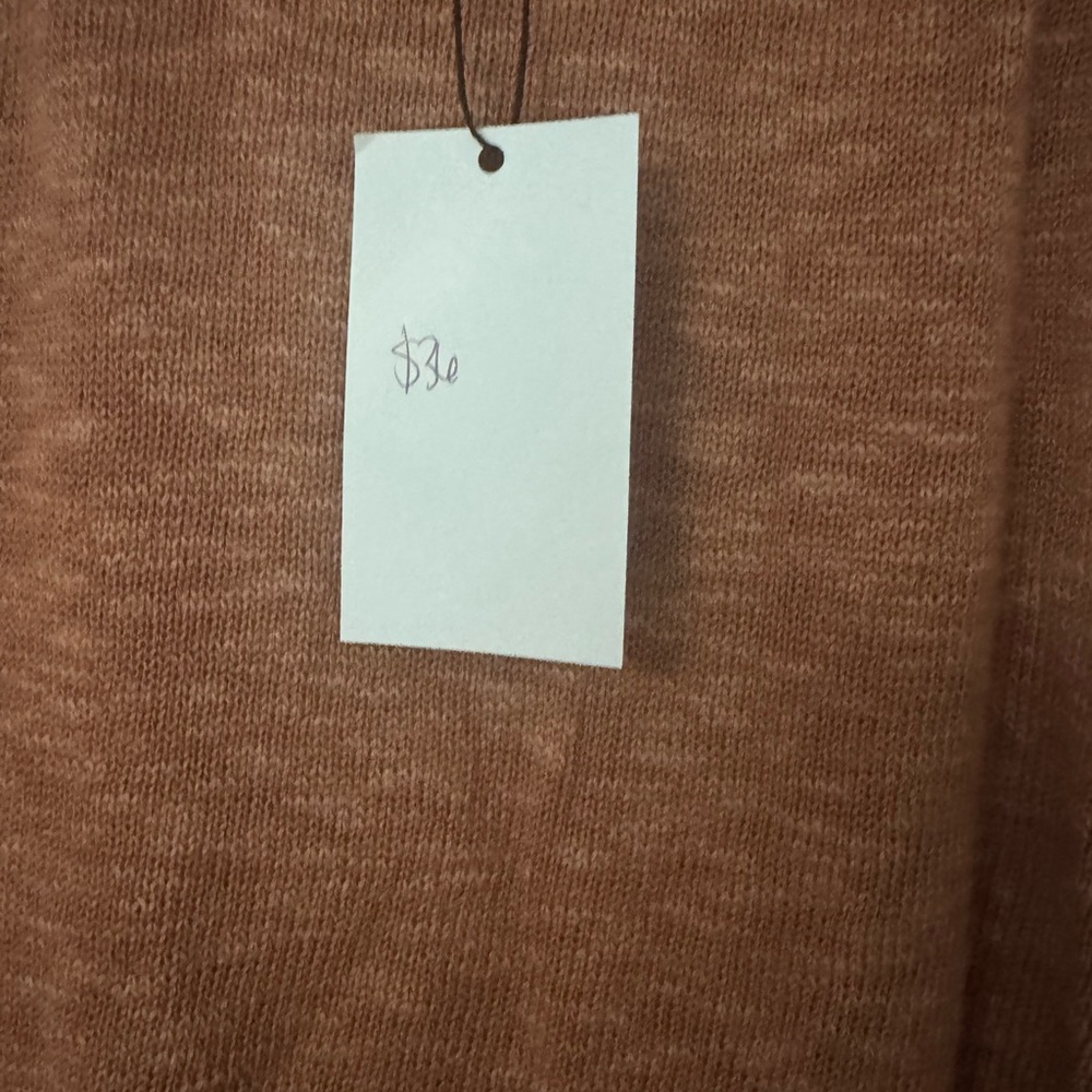 BE COOL Women's Tan Knit Tank Top - Picture 3 of 5